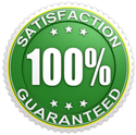 100% satisfaction guaranteed